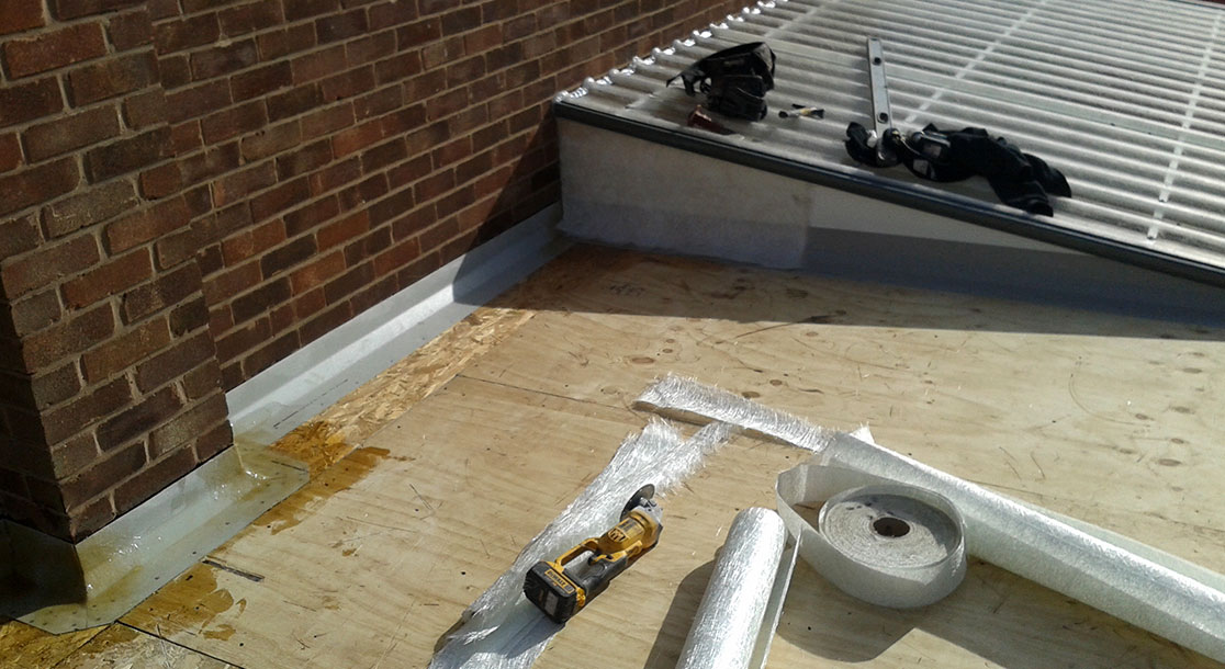 GRP Flat Roof Replacement