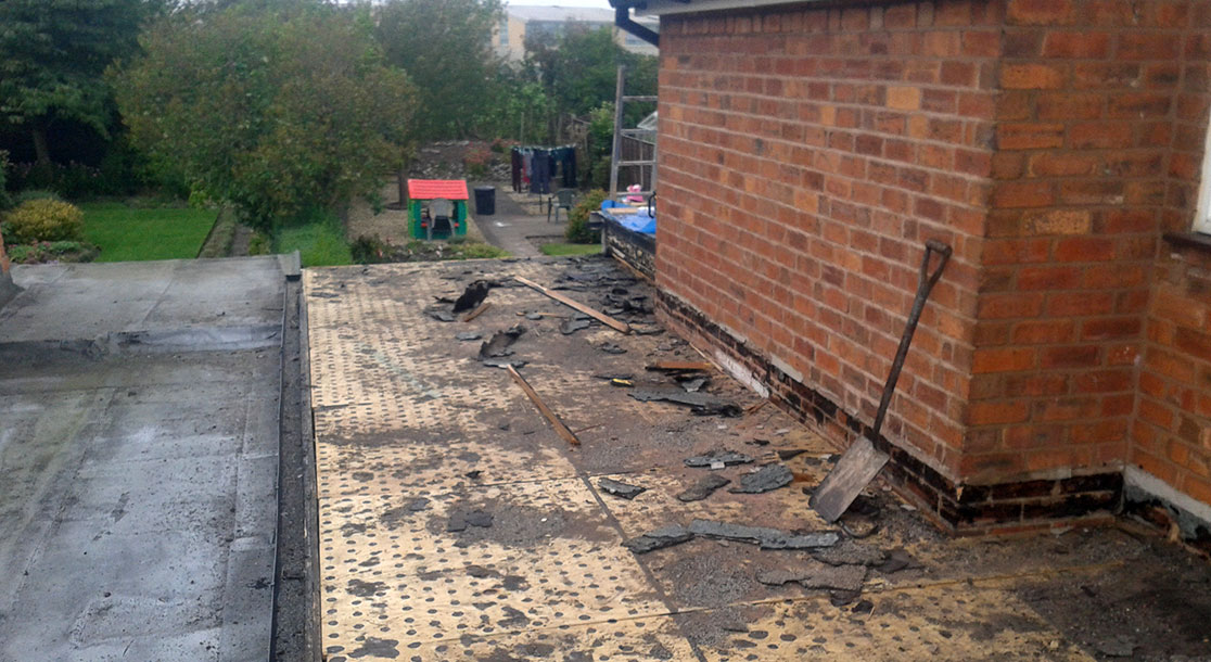 GRP Flat Roof Replacement