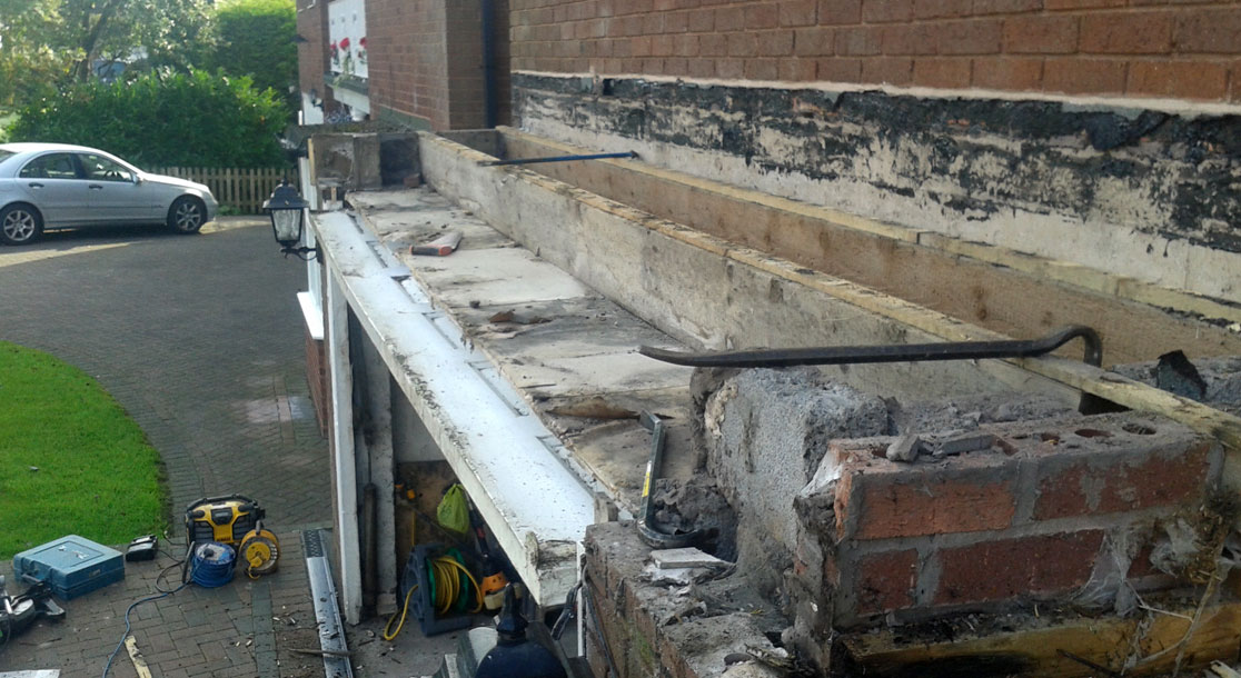 GRP Flat Roof Replacement