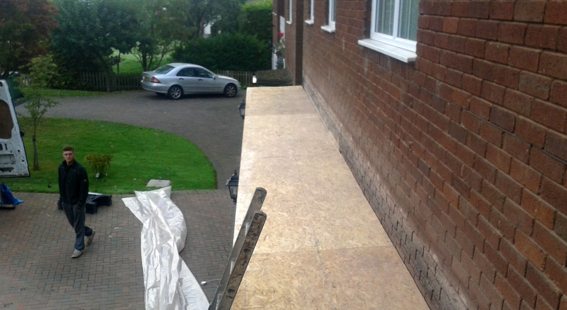 GRP Flat Roof Replacement