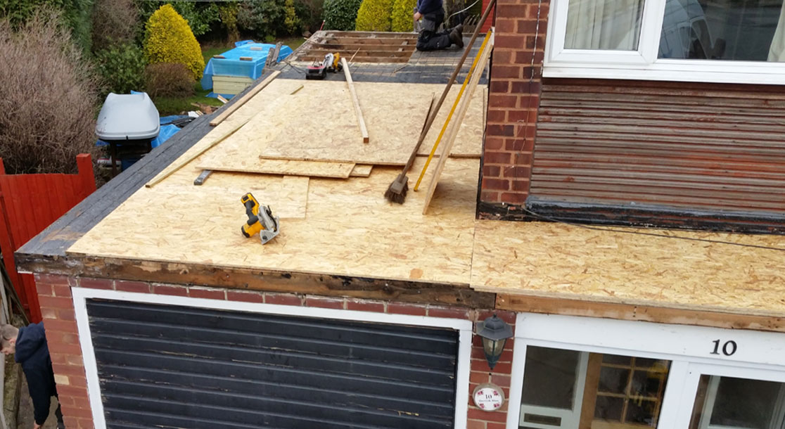 GRP Flat Roof Replacement