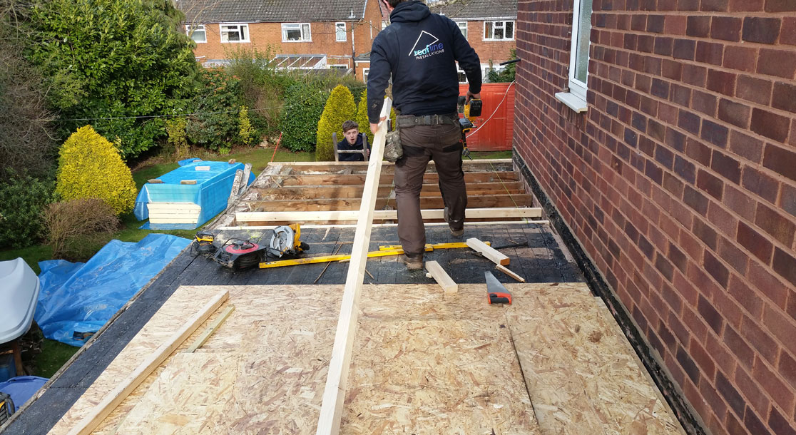 GRP Flat Roof Replacement