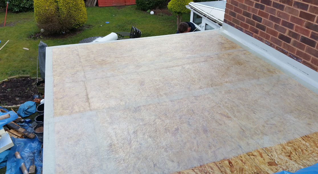 GRP Flat Roof Replacement