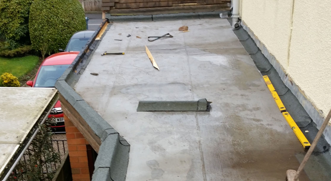 GRP Flat Roof Replacement