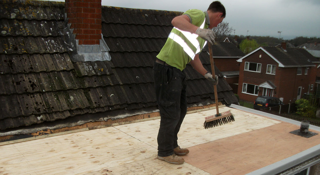 GRP Flat Roof Replacement